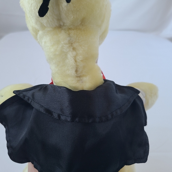 Vtg Garfield Odie Dracula Plush 16” Halloween Stuffed Animal Vampire Tongue Out - Picture 8 of 16